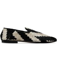 Tom Ford - Off- Jacquard Velvet Steven Loafers - Lyst