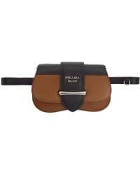 Prada Brown Small Sidonie Belt Bag