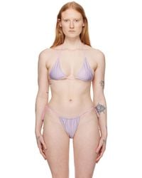 Poster Girl - Elle Reversible Bikini Top - Lyst