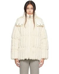 Moncler - Fare Quilted Faux Fur Jacket - Lyst