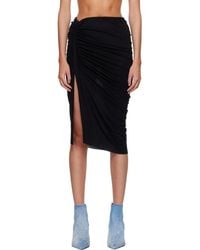 Rick Owens - Tower Edfu Midi Skirt - Lyst