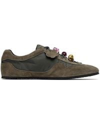Cecilie Bahnsen - Khaki Cbblaise Sneakers - Lyst