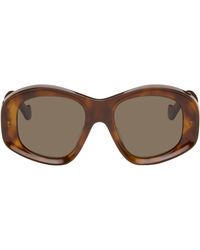 Loewe - Beveled Pentagon Sunglasses - Lyst