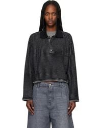mfpen - Cropped Ls Polo - Lyst