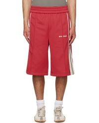 Palm Angels - Classic Logo Vintage Track Shorts - Lyst