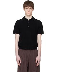 Entire studios - Short Sleeve Knit Polo - Lyst