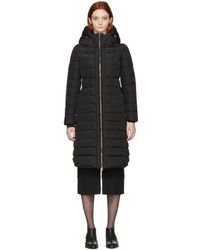 moncler black down imin coat moncler black down imin coat