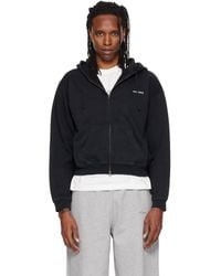 Vetements - Classic Logo Fitted Zip Up Hoodie - Lyst