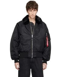 MASTERMIND WORLD - Alpha Industries Edition B-15 Flight Reversible Bomber Jacket - Lyst