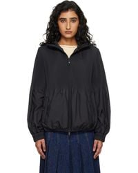 Moncler - Anemone Pleated Hooded Jacket - Lyst