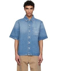 Axel Arigato - ブルー Shore デニムシャツ - Lyst