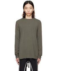 Thom Krom - T-shirt à manches longues m ts 770 vert - Lyst
