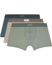Skims - Three-Pack Cotton 3 Boxer Briefs - Lyst