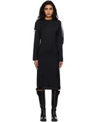 HODAKOVA - Long Sleeve Double Sided Midi Dress - Lyst