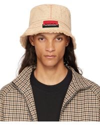 HUGO - Les Benjaminsエディション ラベル バケットハット - Lyst