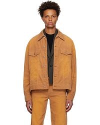 we11done - Tan Oversized Jacket - Lyst