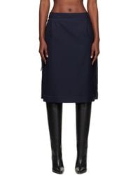 Maison Margiela - Reverse Midi Skirt - Lyst