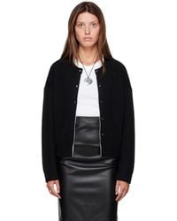 Loulou de Saison - Nicola Bicolor Cashmere Cardigan - Lyst