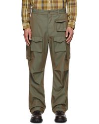 Engineered Garments - Khaki Fa Cargo Pants - Lyst