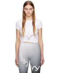 [OPEN YY] / ☆ 25SS CONTRAST EDGE T-SHIRT / BLACK OPEN YY