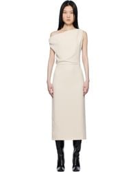 16Arlington - Off- Kira Midi Dress - Lyst