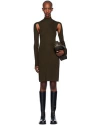 Helmut Lang - Air Turtleneck Midi Dress - Lyst