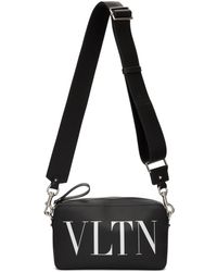 Valentino Black Valentino Garavani Vltn Crossbody Bag