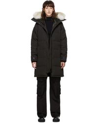 Canada Goose Navy Black Label Shelburne Parka - Blue