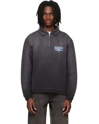 Represent - Pull Molletonné 'Nothing Faster' Noir À Demi-Glissière - Lyst