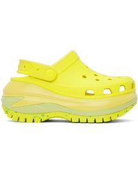 Crocs™ - Sabots jaunes à semelle mega crush - Lyst