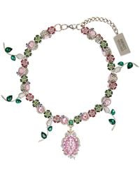 Chopova Lowena - Cooey Clover Charm Necklace - Lyst