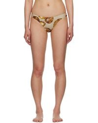 Nanushka - Khaki Merve Bikini Bottoms - Lyst