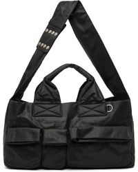 OPEN YY - ブラック Oil Skin Venti サッチェル - Lyst