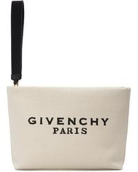 Givenchy - Canvas Pouch - Lyst