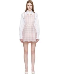 Sandy Liang - Pilot Pinafore Minidress - Lyst