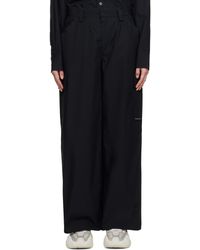 T By Alexander Wang - Black Cargo Trousers - Lyst