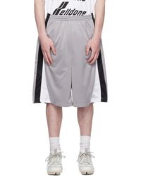 we11done - グレー Se11Done トラック ショートパンツ - Lyst