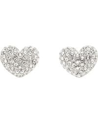 Marc Jacobs - 'The Heart' Pave Earrings - Lyst