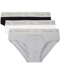Vivienne Westwood - Three-pack Multicolor Briefs - Lyst