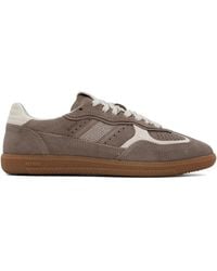 Alohas - Taupe Tb.490 Rife Suede Leather Sneakers - Lyst
