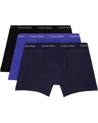 Calvin Klein - Ensemble de trois boxers e - Lyst