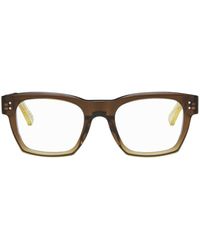 Marni - Brown & Yellow Abiod Glasses - Lyst