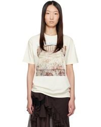 Collina Strada - Off- T-Shirt - Lyst
