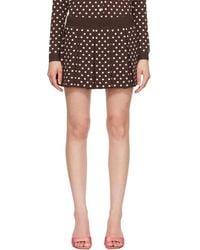 Sandy Liang - Ermine Miniskirt - Lyst
