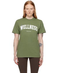 Sporty & Rich - Green 'wellness' Ivy T-shirt - Lyst