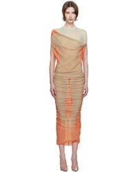 Jean Paul Gaultier - 'The Draped Body Morphing' Maxi Dress - Lyst