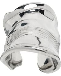 【関税込み】Jean Paul Gaultier Distorted Can ブレスレット Jean Paul Gaultier Distorted Can Bracelet in Silver | FWRD