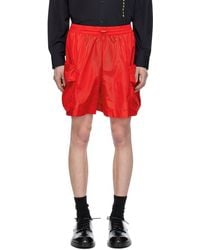 Simone Rocha - Cargo Flap Pocket Drawstring Shorts - Lyst