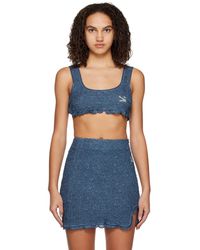 Yuzefi - Cropped Tank Top - Lyst