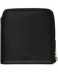Studio Nicholson Leather Zip Wallet - Black